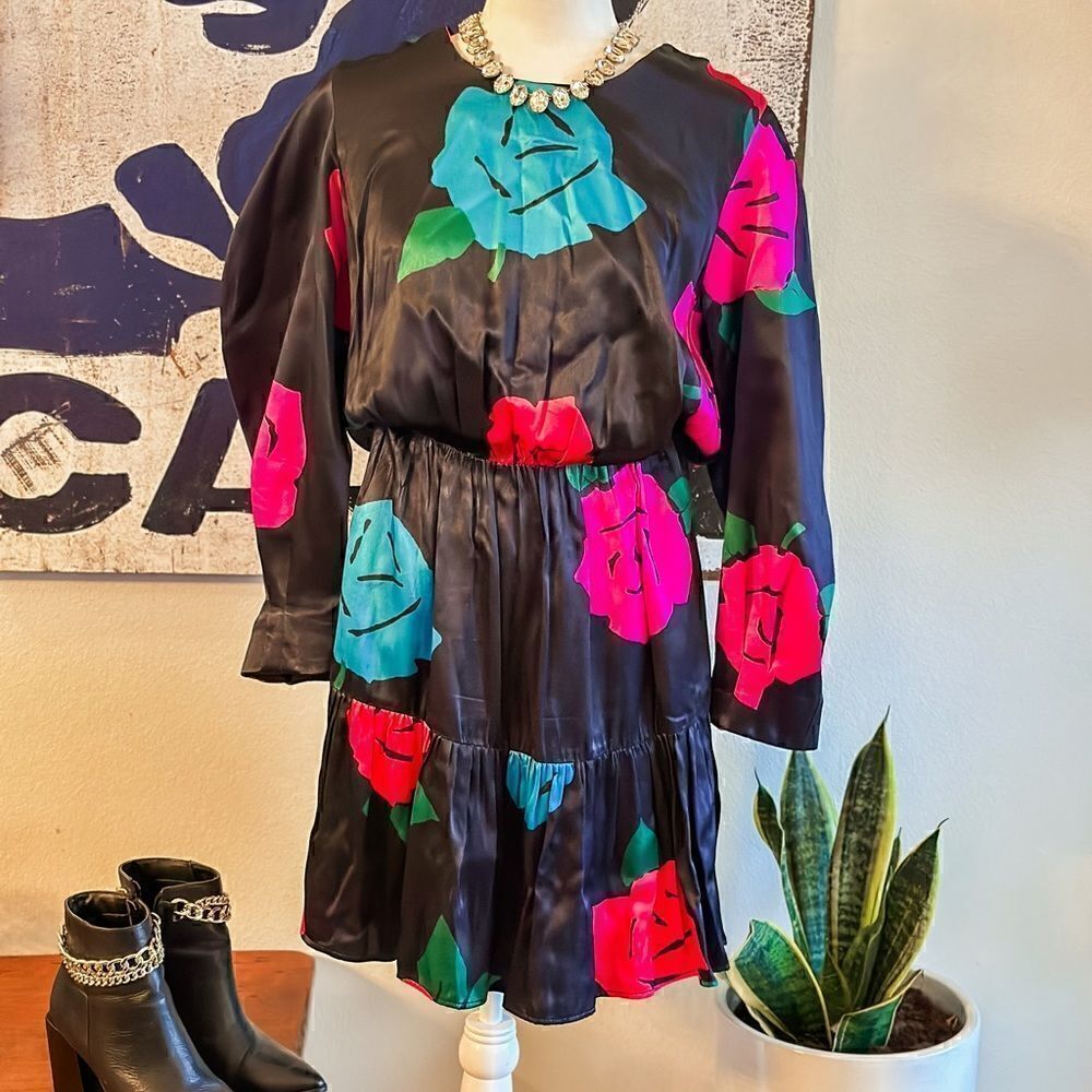 Corey Lynn Calter Floral Print Dress